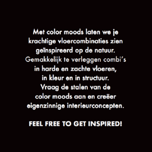 COLOR MOODS vol vloerinspiratie