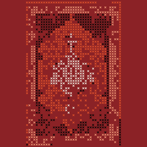 Explain Cross Stitch Rozet 1217R